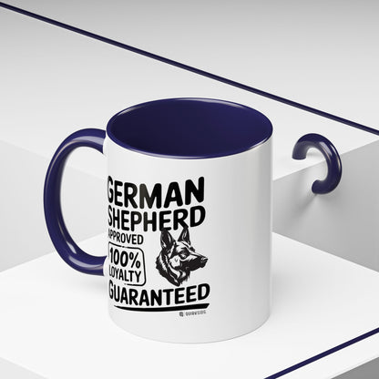 German Shepherd Lover Coffee Mug, Dog Owner Gift, Animal Lover Mug, Pet Parent Gift, Loyalty Guaranteed Mug