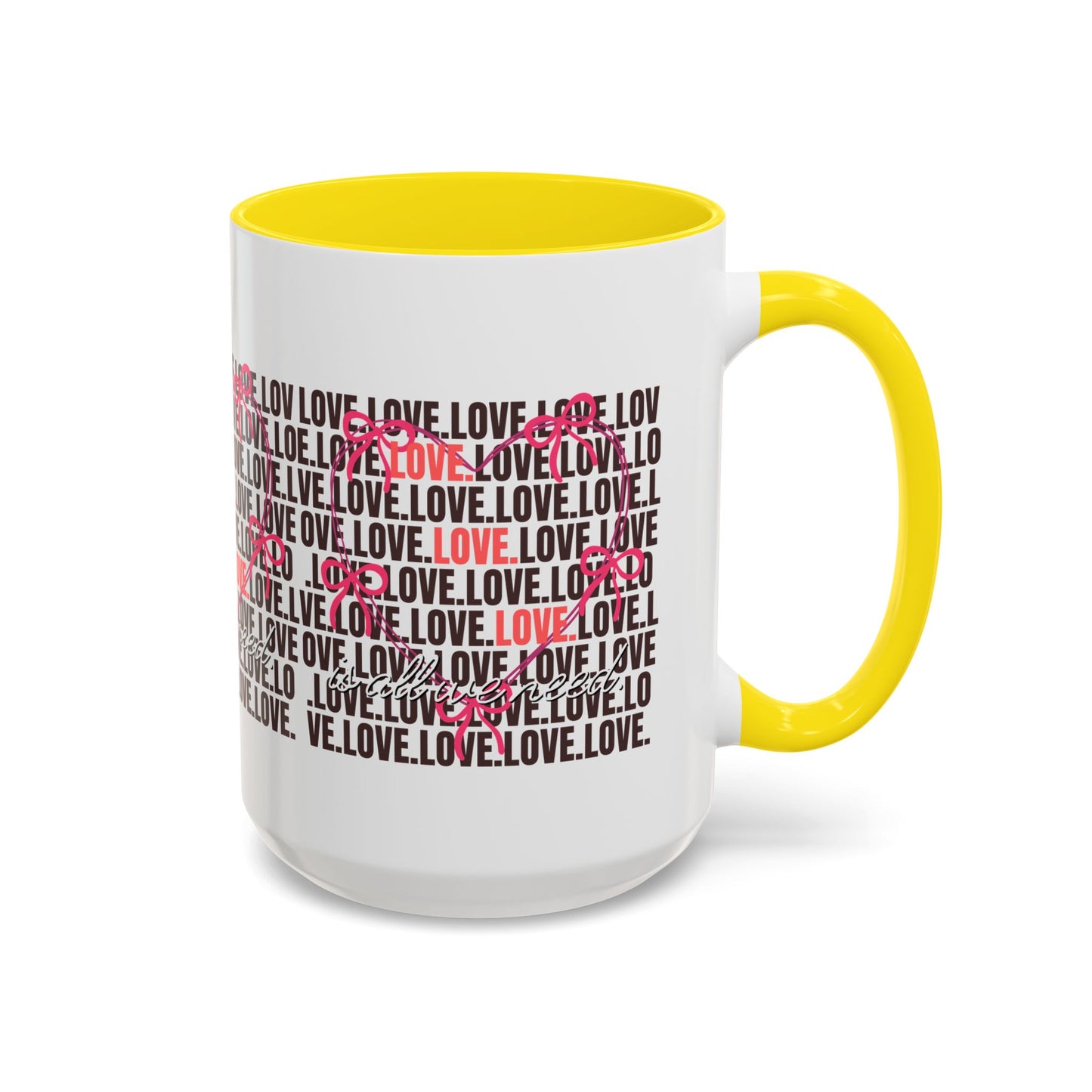 Romantic Love Coffee Mug - Perfect Gift for Anniversary, Valentine's Day, Wedding, Love-Themed Decor, Ceramic Drinkware