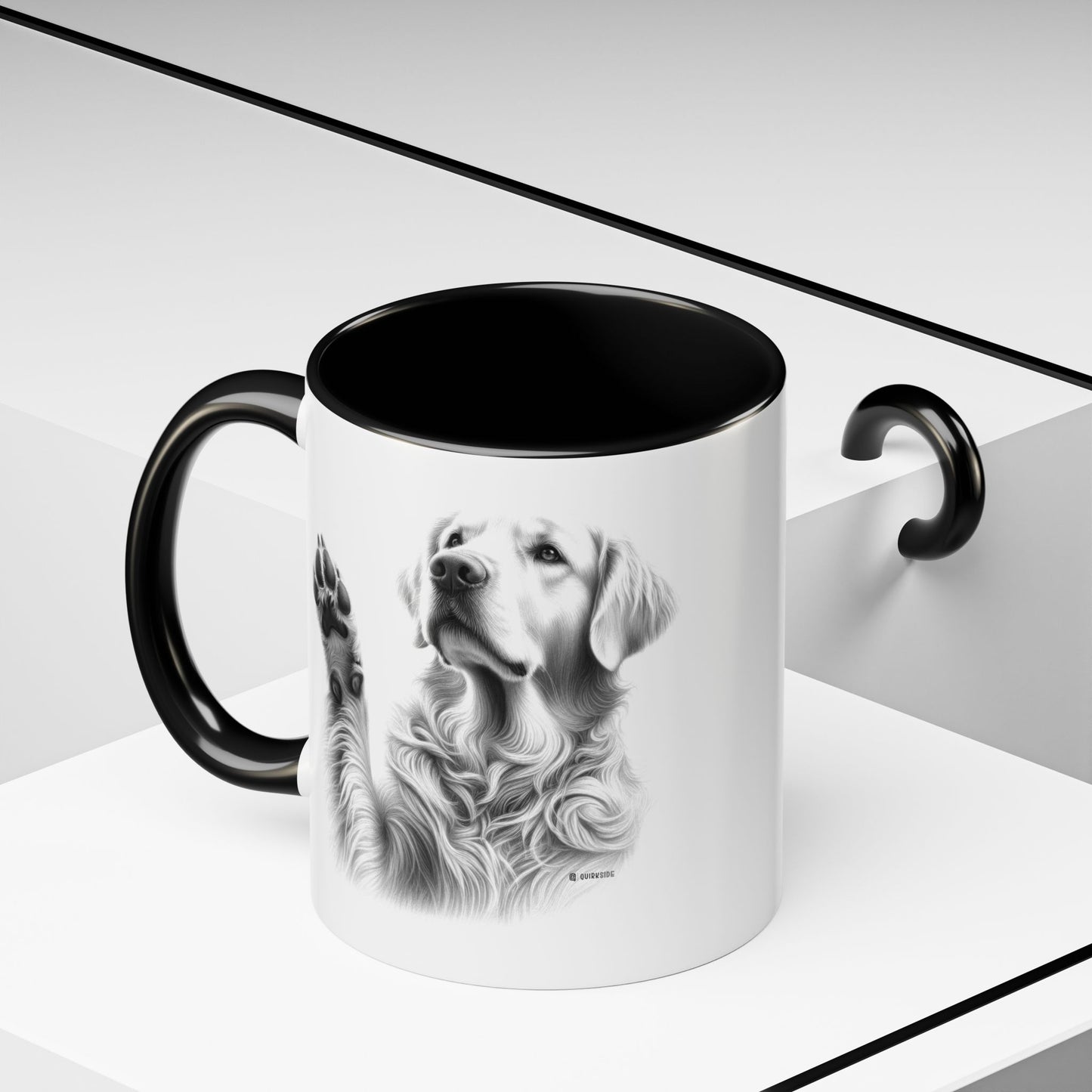 Elegant Pet Lover's Coffee Mug with Adorable Paw Prints, Dog Lover Gift, Customizable Ceramic Mug, Perfect for Pet Lovers, Home & [...]
