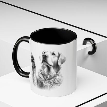 Elegant Pet Lover's Coffee Mug with Adorable Paw Prints, Dog Lover Gift, Customizable Ceramic Mug, Perfect for Pet Lovers, Home & [...]