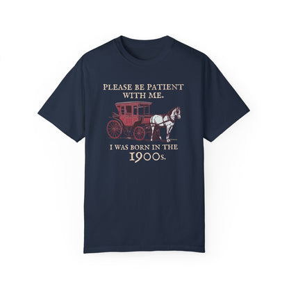 Sarcastic Millenial Unisex T-shirt, Funny Please Be Patient Tee, Humorous Gen Y Shirt, Vintage Birth Year Quote Top, Retro Cotton Blend