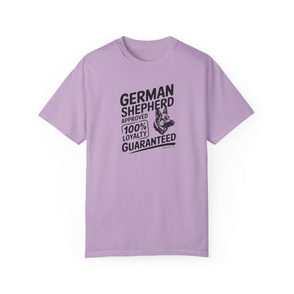 German Shepherd Dog Lover Unisex Garment-Dyed T-shirt, Parent Gift, Funny Dog Tee, Dog Mom Shirt, Gift for Dog Lovers