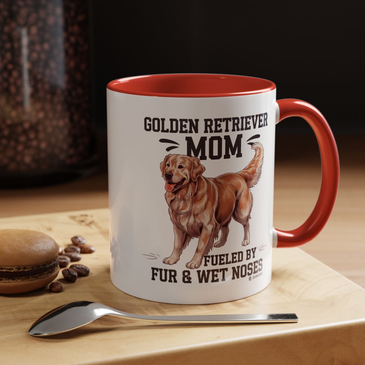 Golden Retriever Mom Coffee Mug - Perfect Gift for Dog Lovers, Funny Pet Owner Mug, Cute Golden Retriever Merchandise, Animal Lover's [...]