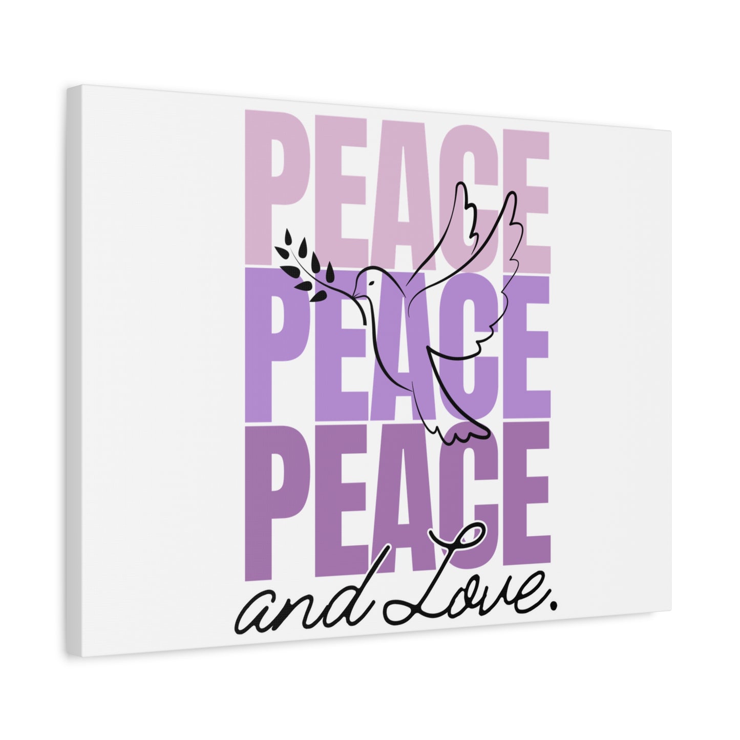 Peaceful Dove Canvas Wall Art, Inspirational Home Decor, Gift for Peace Lovers, Serenity Decor, Modern Art, Gift for Holidays