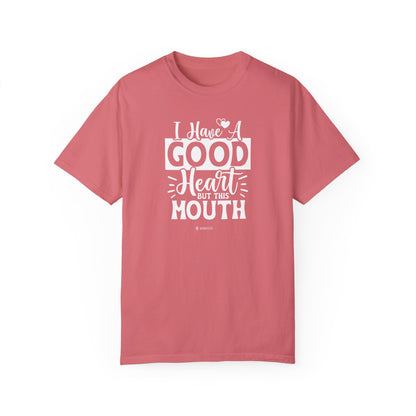 Bohemian Rebel Unisex Garment-Dyed T-shirt, Free Spirit Funny Tee, Swearing Quote Shirt, Sassy Attitude Top, Provocative Graphic Tee - Quirkside Creations