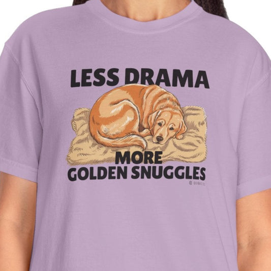 Golden Retriever Lover T-shirt, Unisex Dog Tee, Cute Puppy Parent Shirt, Fun Animal Graphic Top, Pet Owner Gift