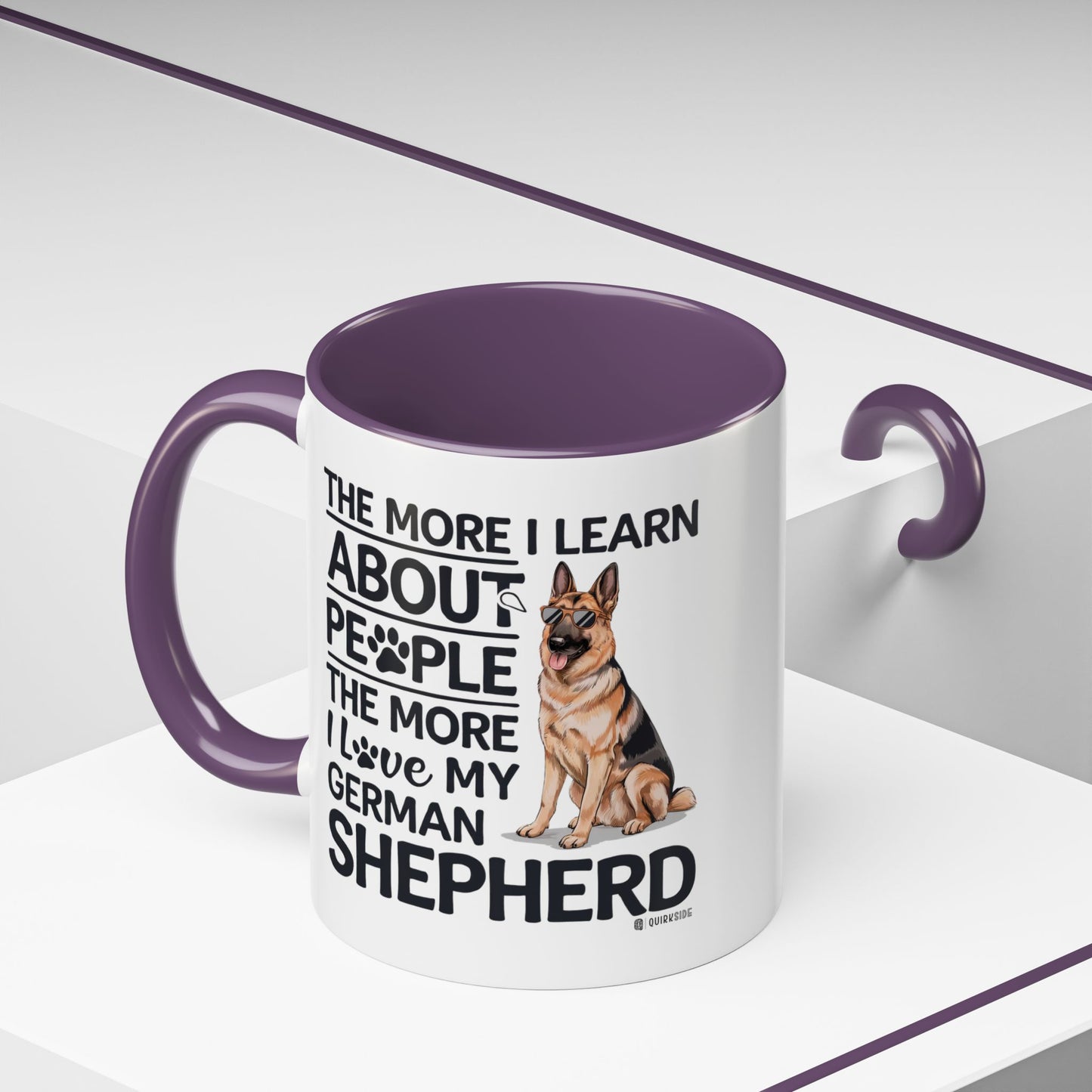 German Shepherd Love Coffee Mug, Dog Lover Gift, Pet Owner Mug, Birthday Gift, Animal Lover, Personalized Mug