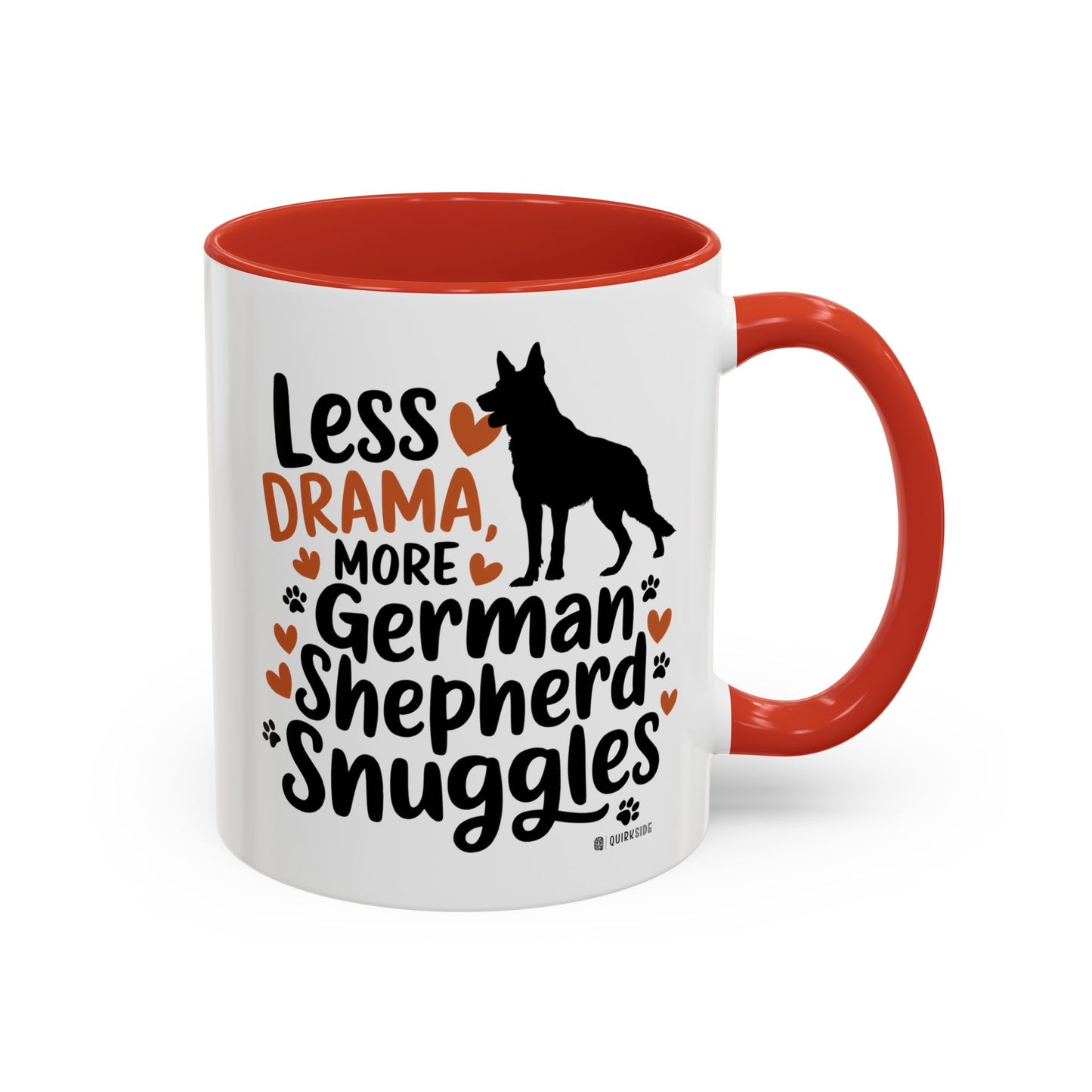 German Shepherd Love Mug | Accent Coffee Mug | Dog Mom Gift | Pet Owner Gift | Animal Lover Coffee Mug | Funny Dog Mug