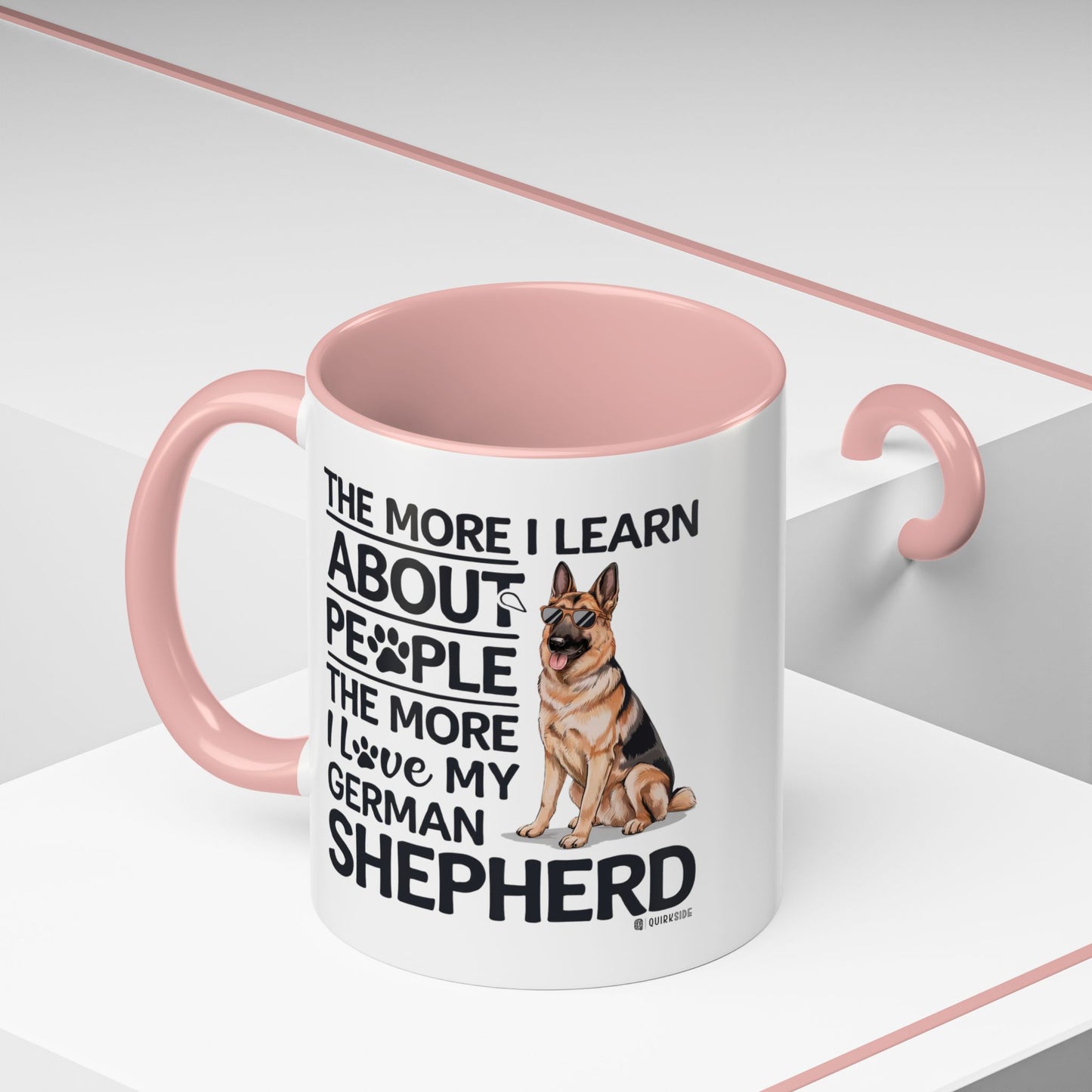 German Shepherd Love Coffee Mug, Dog Lover Gift, Pet Owner Mug, Birthday Gift, Animal Lover, Personalized Mug