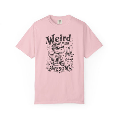 Weird = Awesome T-Shirt — Funny Glowing Recommendation Tee