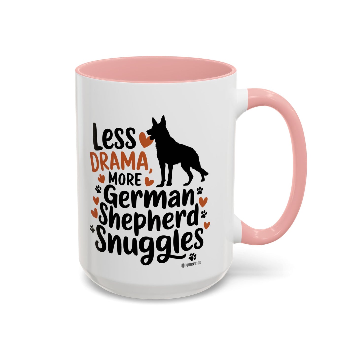 German Shepherd Love Mug | Accent Coffee Mug | Dog Mom Gift | Pet Owner Gift | Animal Lover Coffee Mug | Funny Dog Mug