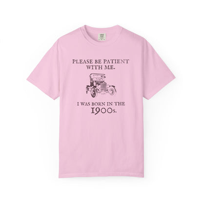 Sarcastic Millenial Unisex T-shirt, Funny Please Be Patient Tee, Humorous Gen Y Shirt, Vintage Birth Year Quote Top, Retro Cotton Blend