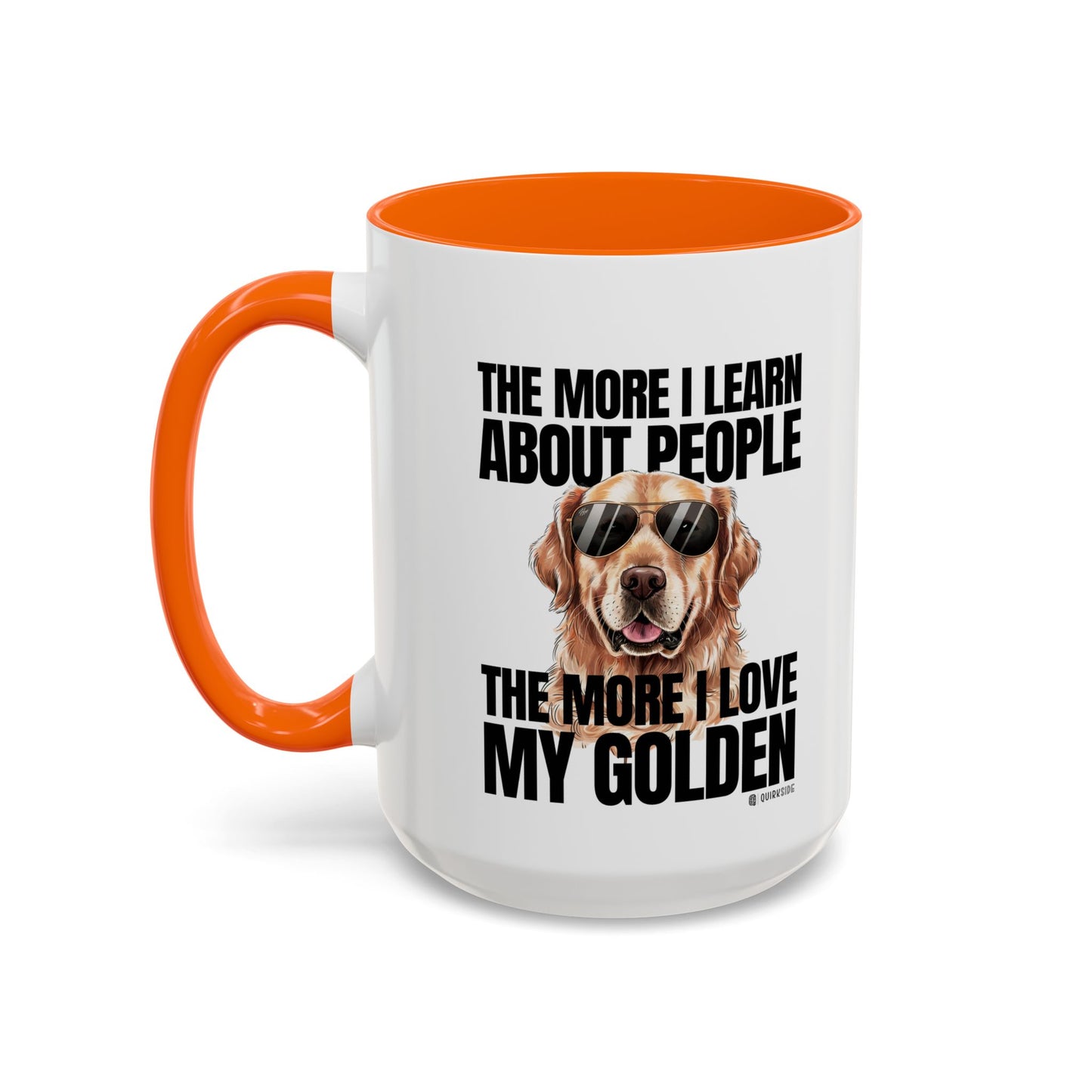 Golden Retriever Love Coffee Mug - Funny Dog Mug, Pet Owner Gift, Personalized Mug, Animal Lover Gift, Birthday Gift