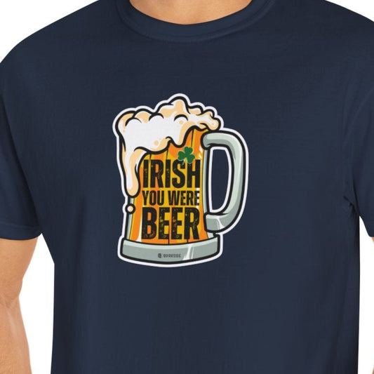 Irish Humor Unisex T-shirt, St Patricks Day Tee, Funny Irish Shirt, Shamrock Celebration Top, Green Clover Clothing
