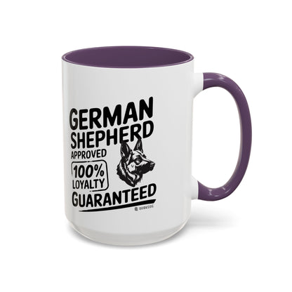 German Shepherd Lover Coffee Mug, Dog Owner Gift, Animal Lover Mug, Pet Parent Gift, Loyalty Guaranteed Mug