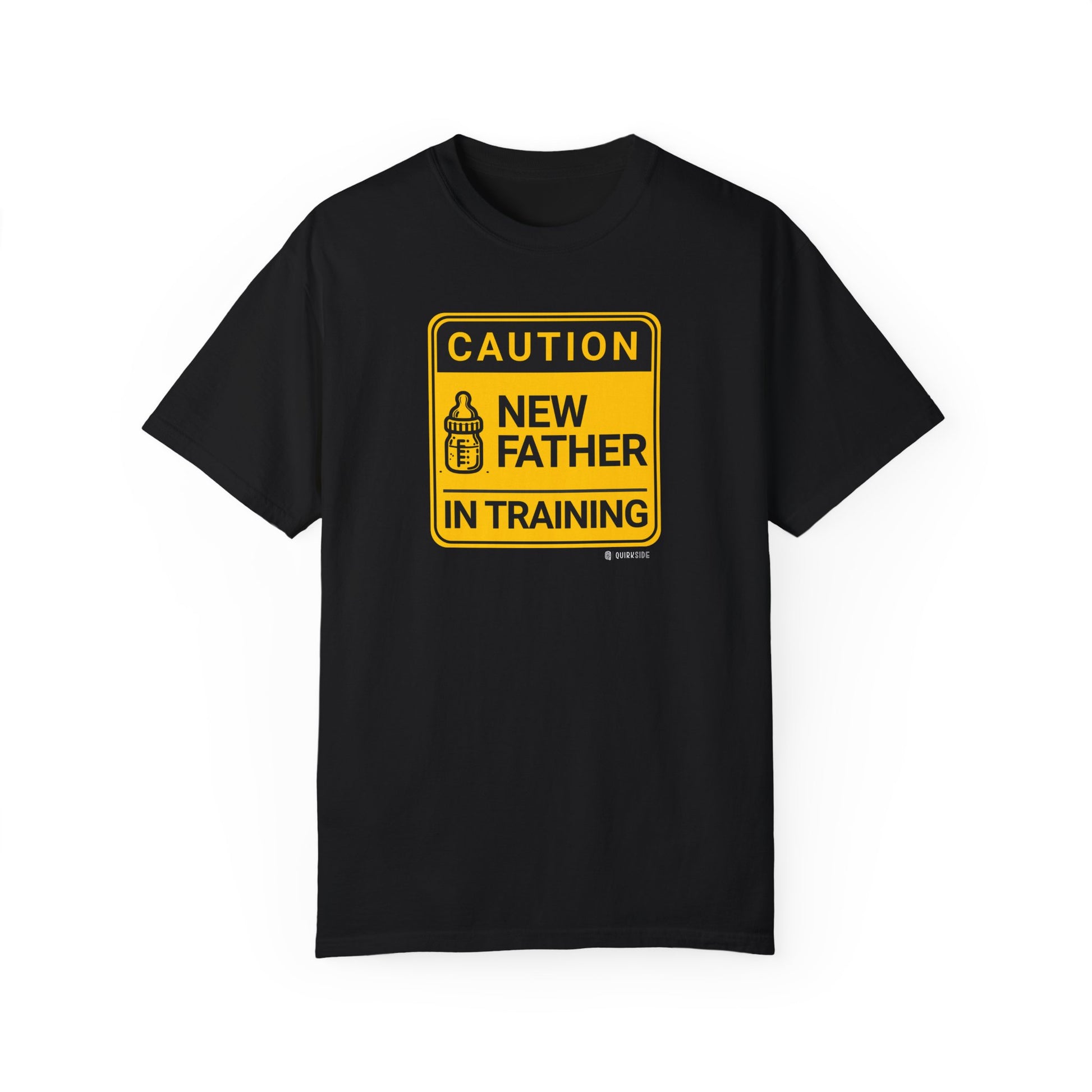 New Dad Unisex Garment-Dyed T-shirt, Father's Day Gift, Funny Parenting Tee, Baby Shower Present, Gender Reveal Shirt, Dad Life Apparel - Quirkside Creations