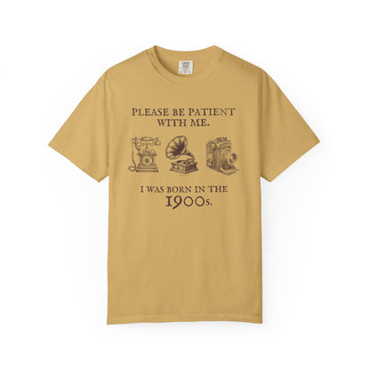 Sarcastic Millenial Unisex T-shirt, Funny Please Be Patient Tee, Humorous Gen Y Shirt, Vintage Birth Year Quote Top, Retro Cotton Blend