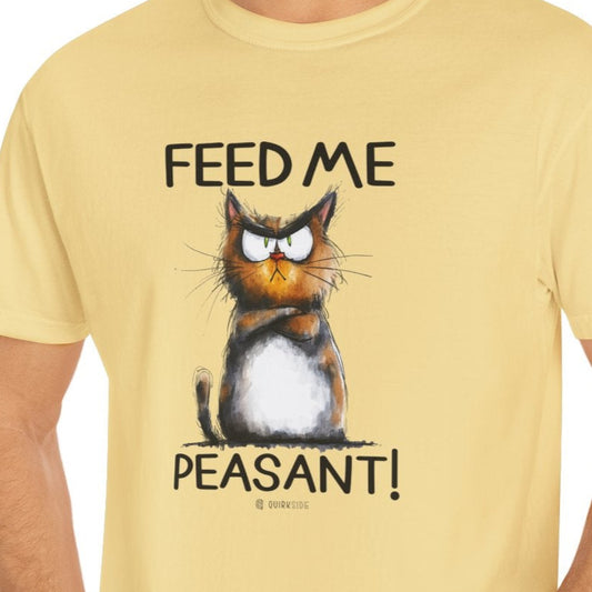 Crazy Cat Tee, Funny Cat Lover Shirt, Feline Fan Top, Cat Owner Gift, Cat Mom Shirt, Cat Dad Tee, Cat Lady Gift, Cat Print T-shirt