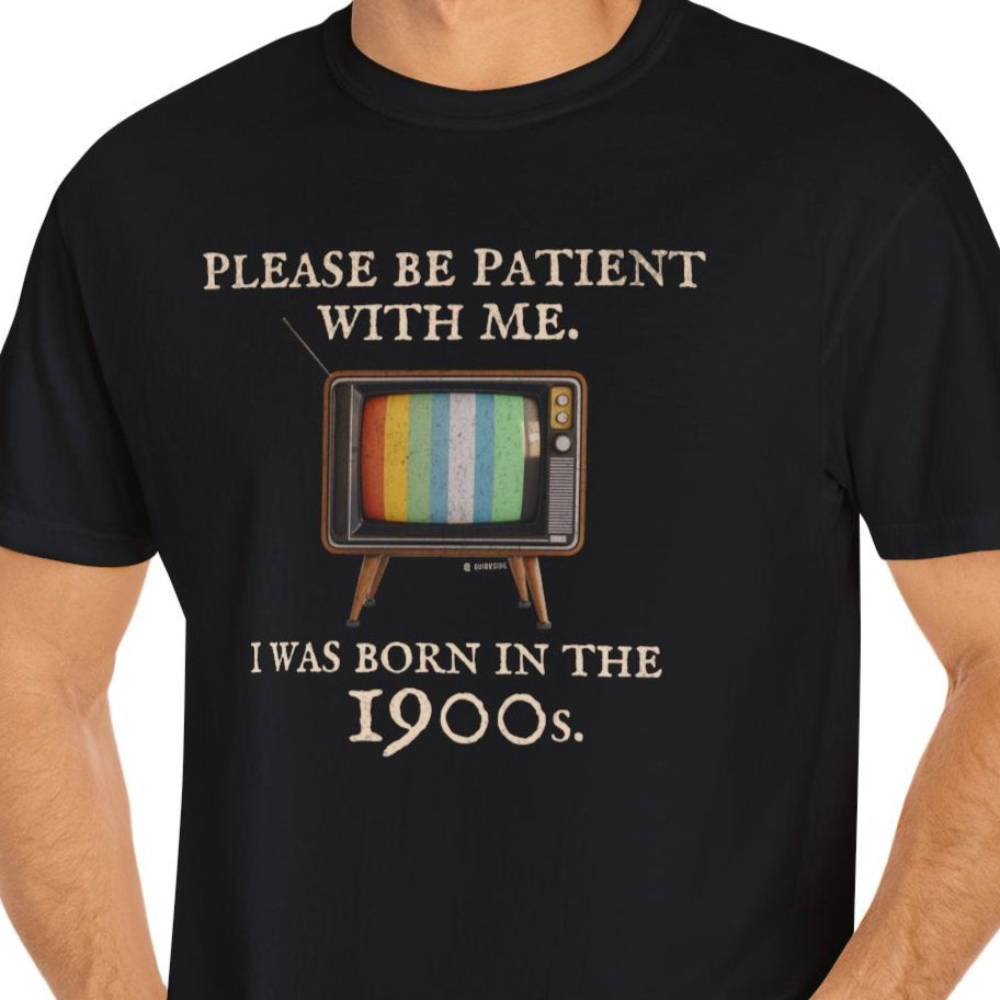 Sarcastic Millenial Unisex T-shirt, Funny Please Be Patient Tee, Humorous Gen Y Shirt, Vintage Birth Year Quote Top, Retro Cotton Blend