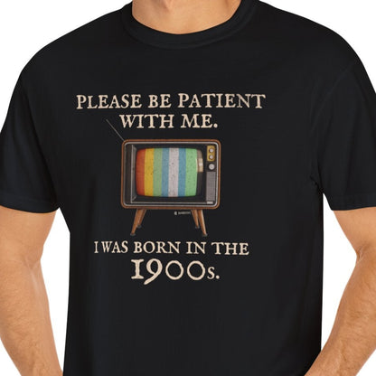 Sarcastic Millenial Unisex T-shirt, Funny Please Be Patient Tee, Humorous Gen Y Shirt, Vintage Birth Year Quote Top, Retro Cotton Blend