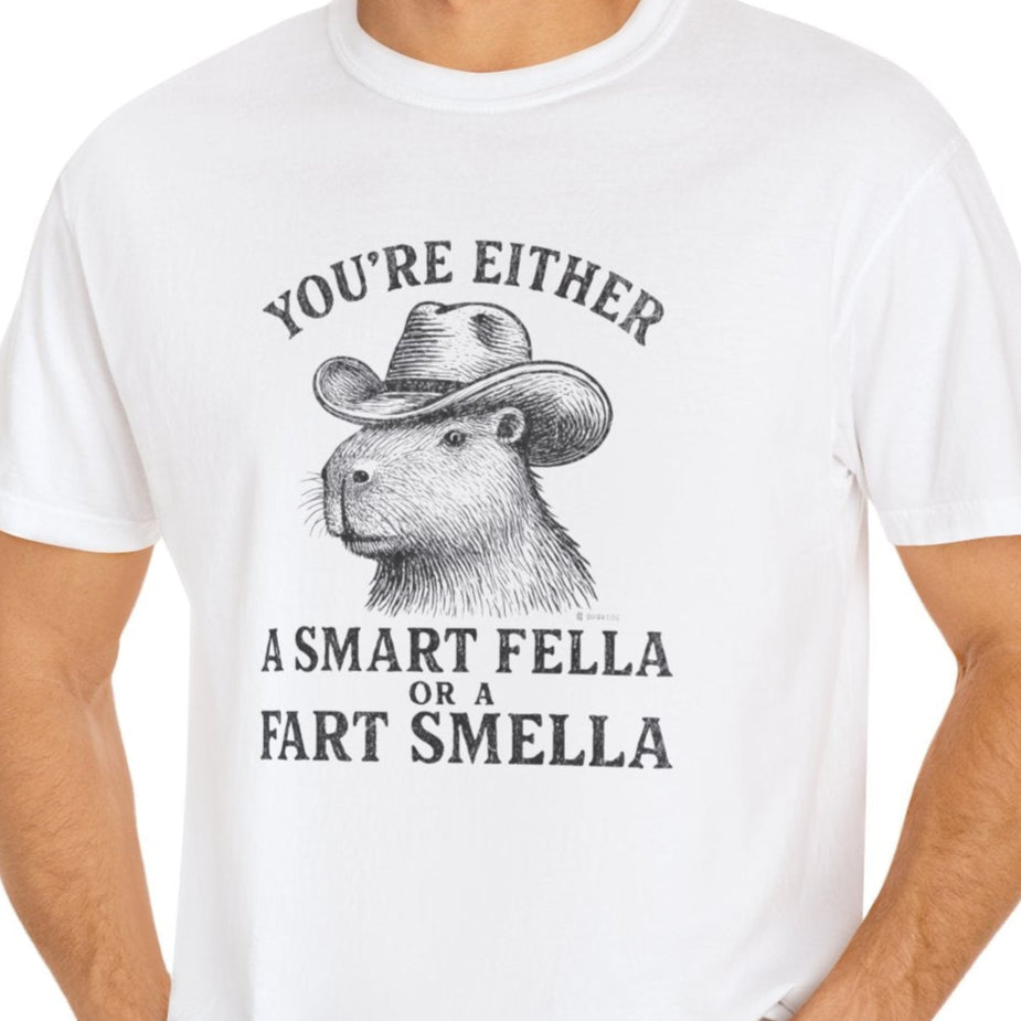 Funny Tee - Smart Fella Fart Smella