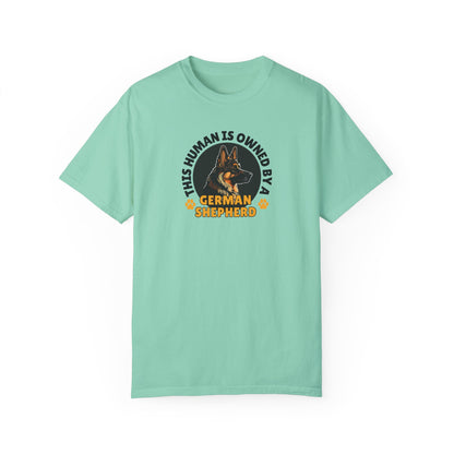 German Shepherd Dog Lover Unisex Garment-Dyed T-shirt, Parent Gift, Funny Dog Tee, Dog Mom Shirt, Gift for Dog Lovers