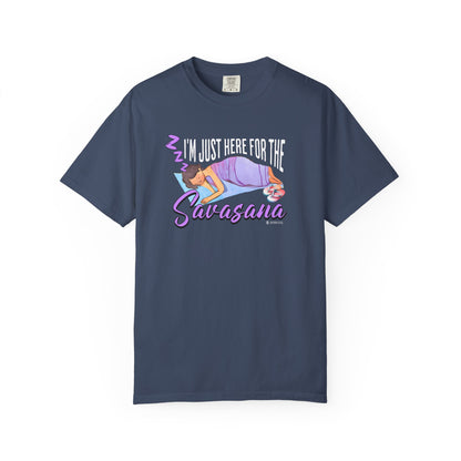 Yoga Lover Unisex Garment-Dyed T-shirt, Funny Quote Tee, Meditation Shirt, Relaxation Top, Namaste Apparel