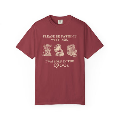 Sarcastic Millenial Unisex T-shirt, Funny Please Be Patient Tee, Humorous Gen Y Shirt, Vintage Birth Year Quote Top, Retro Cotton Blend