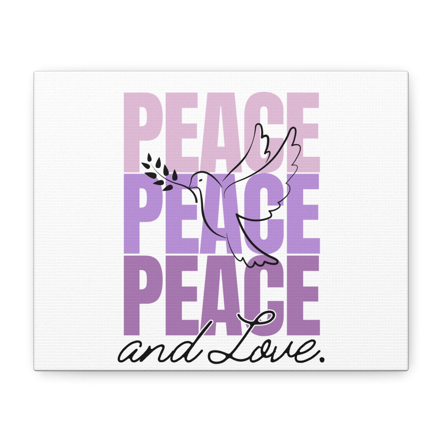 Peaceful Dove Canvas Wall Art, Inspirational Home Decor, Gift for Peace Lovers, Serenity Decor, Modern Art, Gift for Holidays