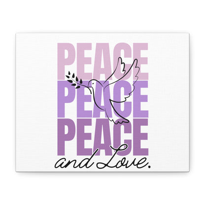 Peaceful Dove Canvas Wall Art, Inspirational Home Decor, Gift for Peace Lovers, Serenity Decor, Modern Art, Gift for Holidays
