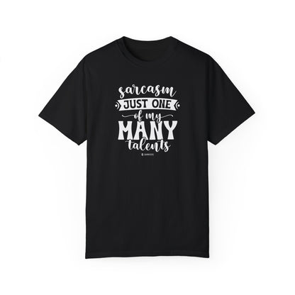 Funny Unisex Garment-Dyed T-shirt, Premium Sarcastic Tee, Humorous Adult Joke Top, Novelty Graphic Tee - Quirkside Creations