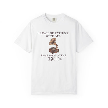 Sarcastic Millenial Unisex T-shirt, Funny Please Be Patient Tee, Humorous Gen Y Shirt, Vintage Birth Year Quote Top, Retro Cotton Blend