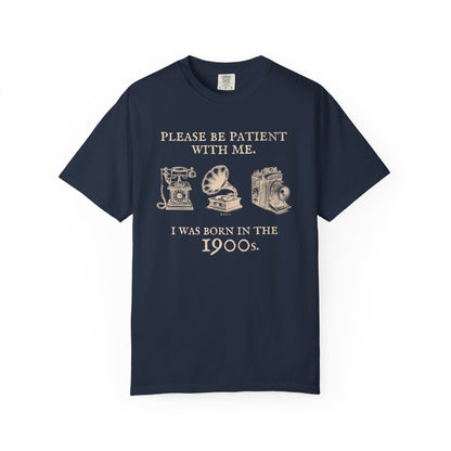 Sarcastic Millenial Unisex T-shirt, Funny Please Be Patient Tee, Humorous Gen Y Shirt, Vintage Birth Year Quote Top, Retro Cotton Blend