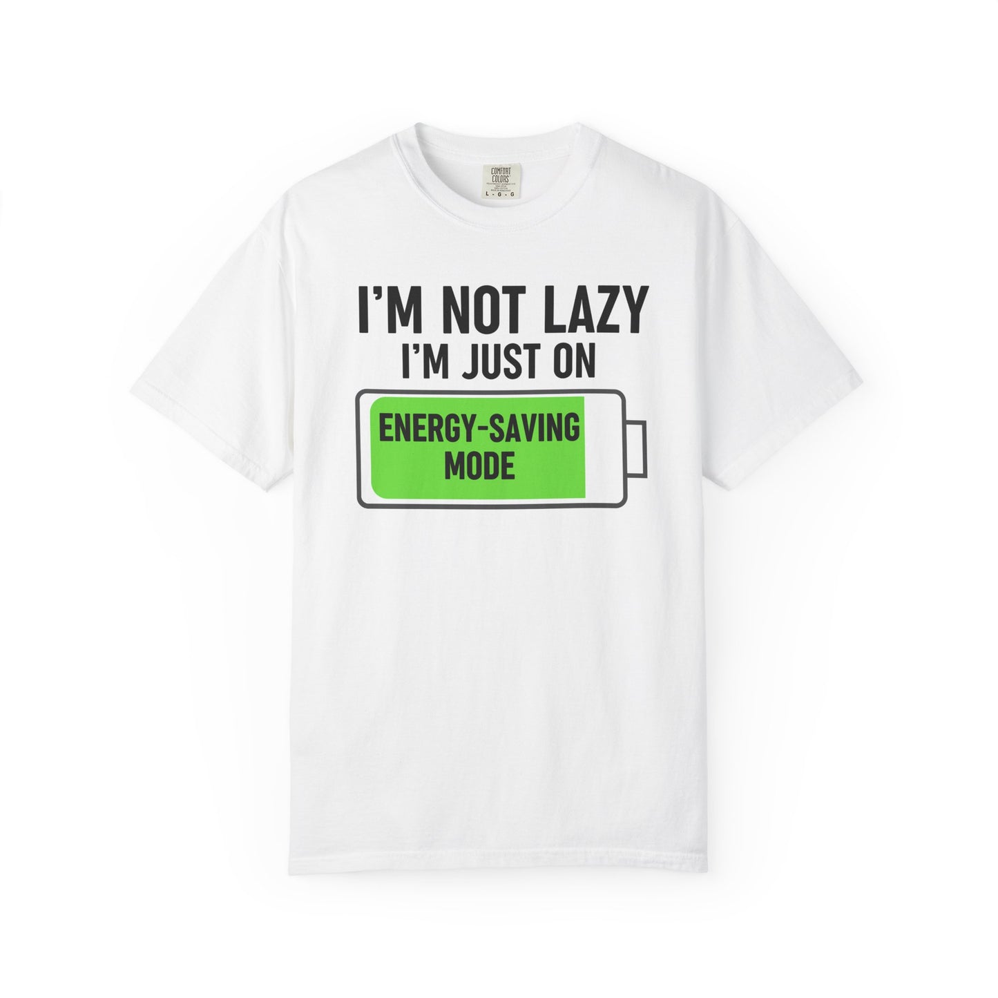 Excuse for Laziness Unisex T-shirt, Funny Relaxation Tee, Sarcastic Lounge Shirt, Comfy Weekend Top, Hilarious Chill Out Apparel
