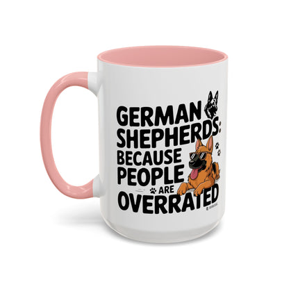 German Shepherds Coffee Mug - Funny Dog Lover Gift, Pet Parent Humor, Animal Lover Decor, Unique Holiday Present, Dog Breed Lovers