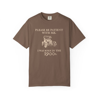 Sarcastic Millenial Unisex T-shirt, Funny Please Be Patient Tee, Humorous Gen Y Shirt, Vintage Birth Year Quote Top, Retro Cotton Blend