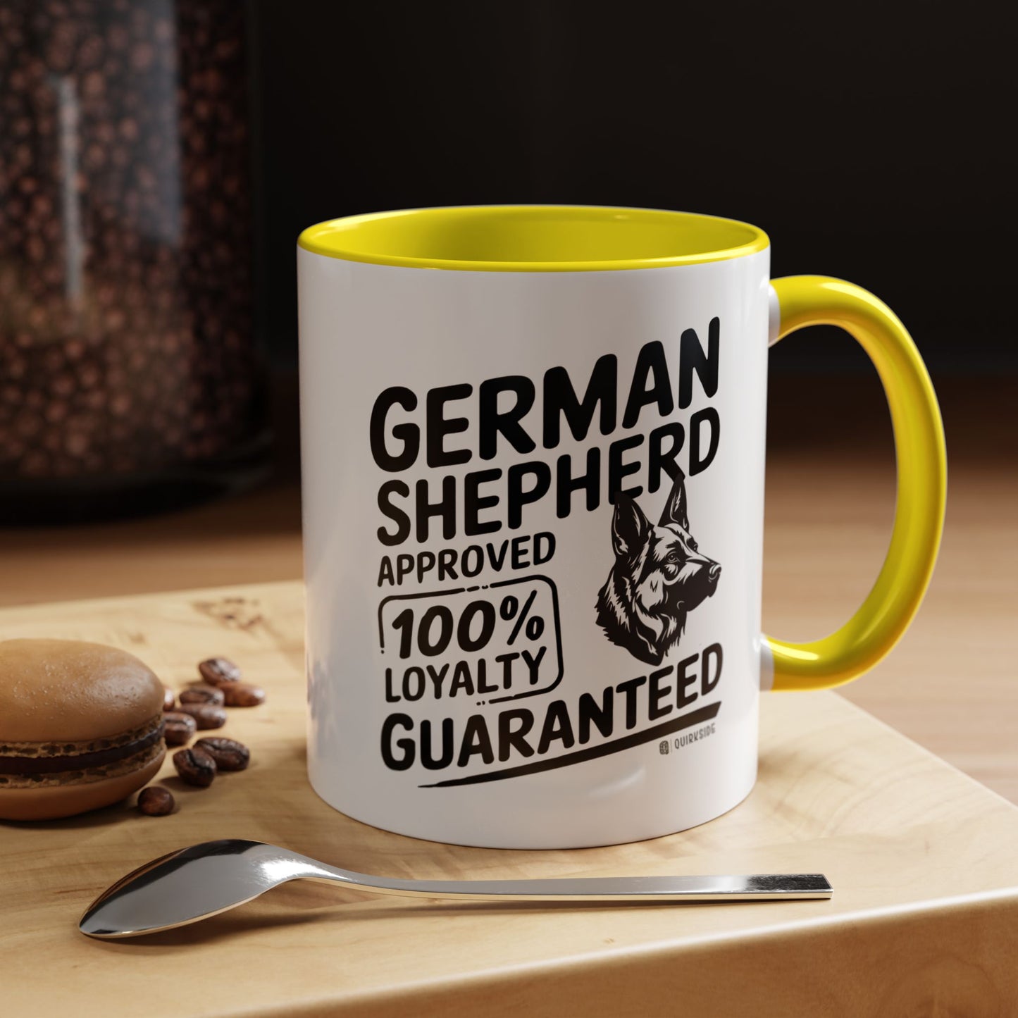 German Shepherd Lover Coffee Mug, Dog Owner Gift, Animal Lover Mug, Pet Parent Gift, Loyalty Guaranteed Mug