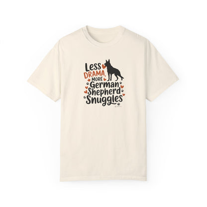 German Shepherd Dog Lover Unisex Garment-Dyed T-shirt, Parent Gift, Funny Dog Tee, Dog Mom Shirt, Gift for Dog Lovers