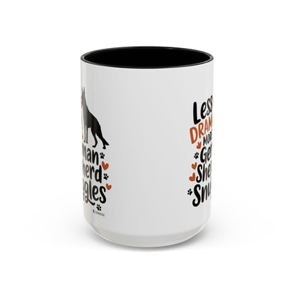 German Shepherd Love Mug | Accent Coffee Mug | Dog Mom Gift | Pet Owner Gift | Animal Lover Coffee Mug | Funny Dog Mug