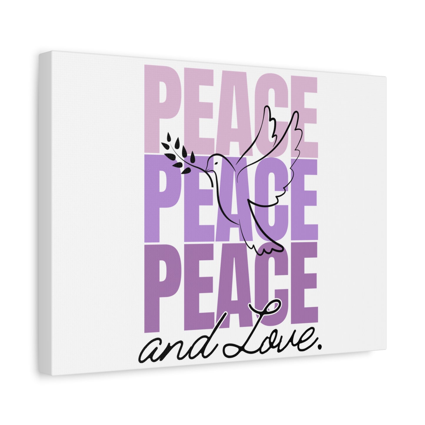 Peaceful Dove Canvas Wall Art, Inspirational Home Decor, Gift for Peace Lovers, Serenity Decor, Modern Art, Gift for Holidays