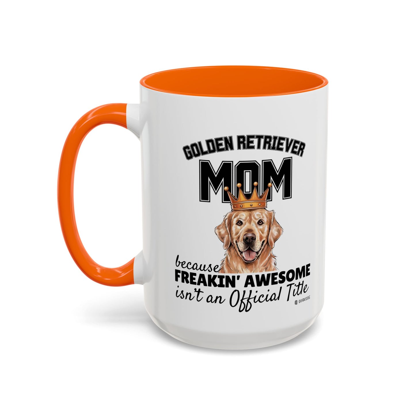 Golden Retriever Mom Coffee Mug - Perfect Gift for Dog Lovers, Pet Owners, Birthday, Mother's Day, Funny Dog Mom Mug