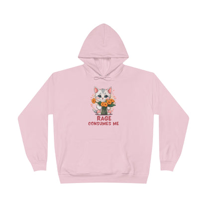Cute Kitten Hoodie Sweatshirt, Cute Cat Lover Gift, Funny Animal Lover Jumper, Sarcastic Pet Owner Pullover, Hilarious Cat Lady - Quirkside Creations