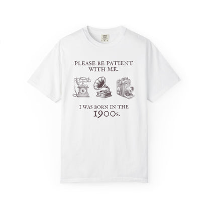 Sarcastic Millenial Unisex T-shirt, Funny Please Be Patient Tee, Humorous Gen Y Shirt, Vintage Birth Year Quote Top, Retro Cotton Blend