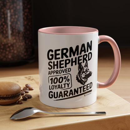German Shepherd Lover Coffee Mug, Dog Owner Gift, Animal Lover Mug, Pet Parent Gift, Loyalty Guaranteed Mug
