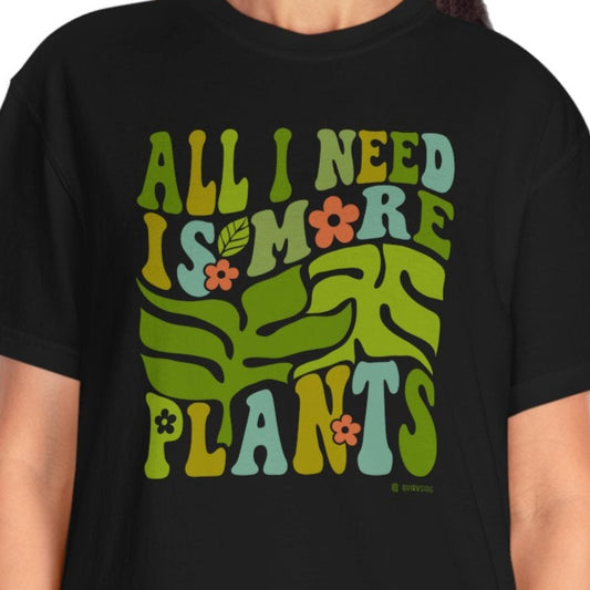 Plant Lover Mental Health Awareness Unisex T-shirt, Empowerment Tee, Botanical Graphic Shirt, Plant Mom Shirt, Mental Health