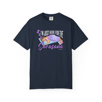 Yoga Lover Unisex Garment-Dyed T-shirt, Funny Quote Tee, Meditation Shirt, Relaxation Top, Namaste Apparel
