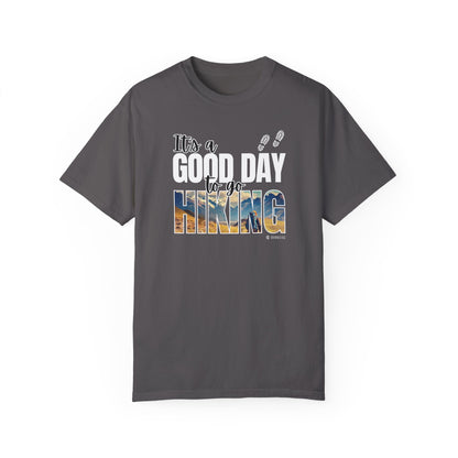 Hiking Enthusiast T-shirt, Outdoor Adventure Tee, Mountain Lover Shirt, Nature Hiker Top, Trail Explorer Tee, Great Day to be Hiking