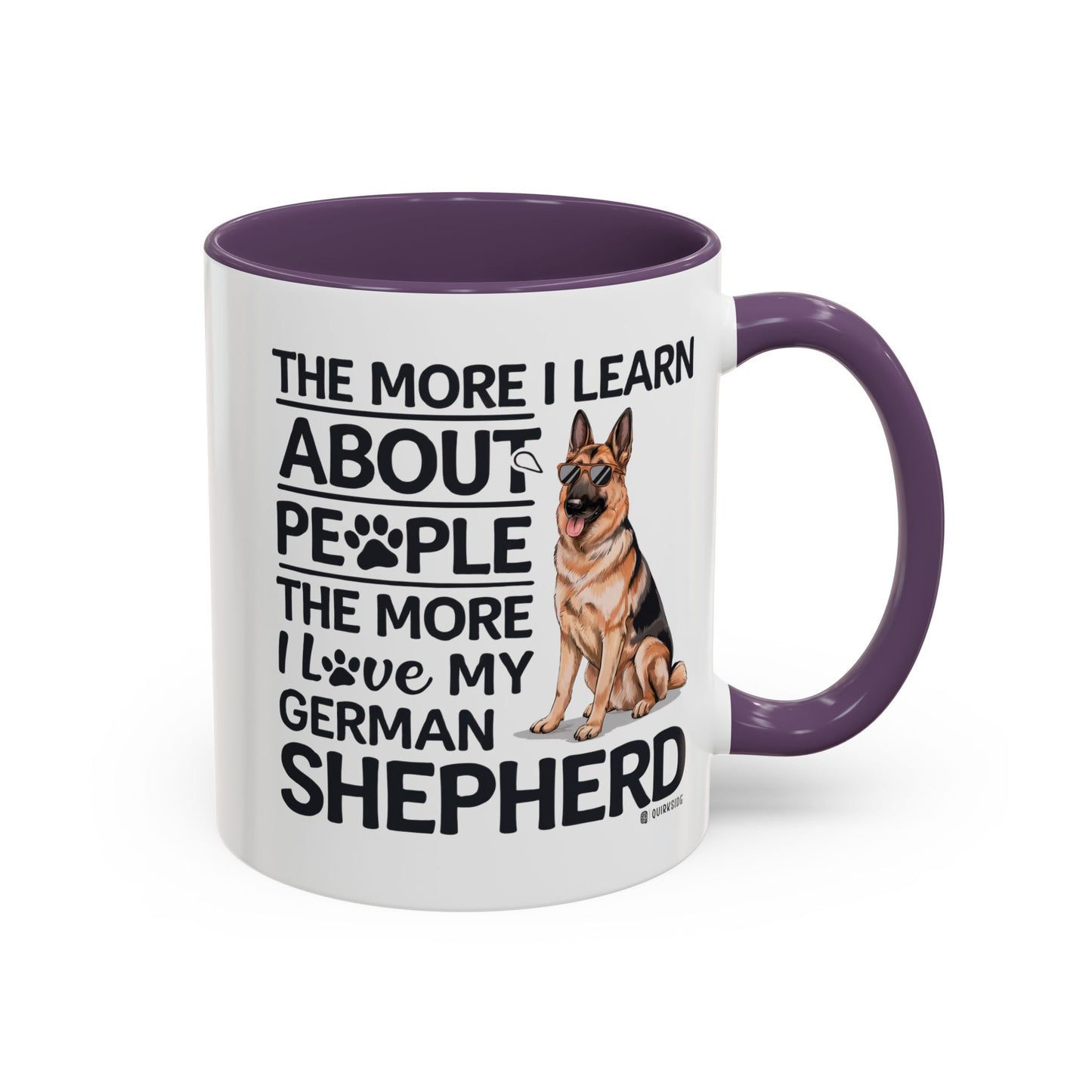 German Shepherd Love Coffee Mug, Dog Lover Gift, Pet Owner Mug, Birthday Gift, Animal Lover, Personalized Mug