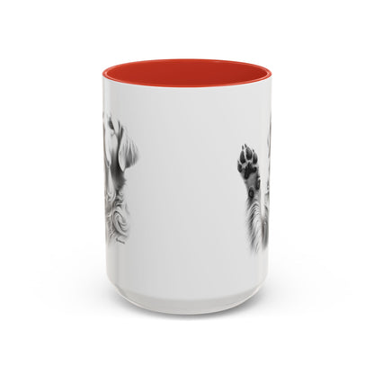 Elegant Pet Lover's Coffee Mug with Adorable Paw Prints, Dog Lover Gift, Customizable Ceramic Mug, Perfect for Pet Lovers, Home & [...]