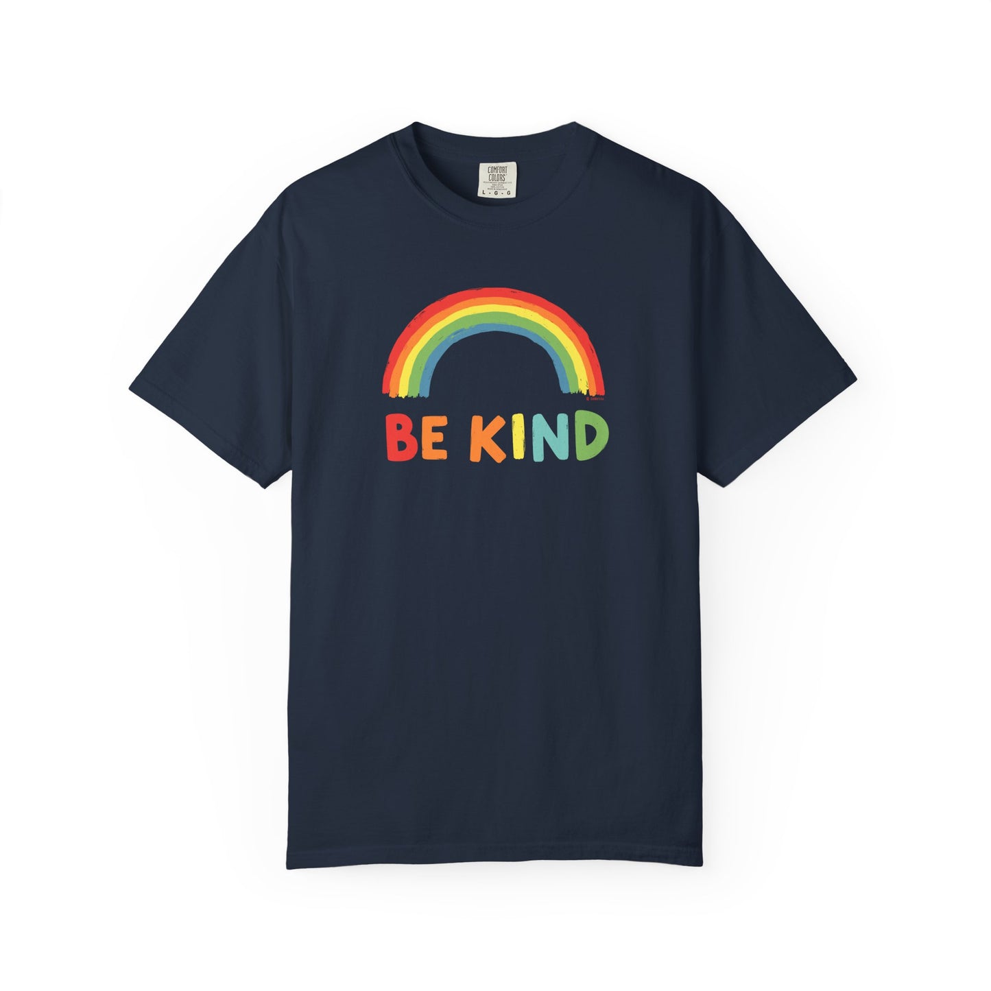 Kindness Promotion T-shirt, Positive Message Tee, Colorful Be Kind Shirt, Unisex Friendly Reminder Top, Inspirational Graphic Tee